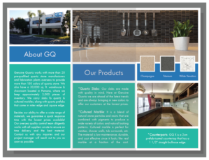 Flyer Design by vidisha for Genuine Quartz | Design: #10712605