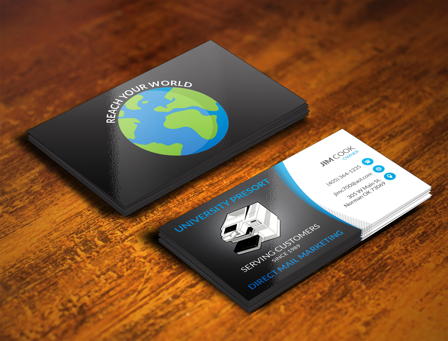Business Card Design by Rahul Rao for this project | Design #10710242