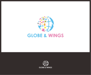 Diseño de Logo por haszart para Globe & Wings | Diseño: #10693609