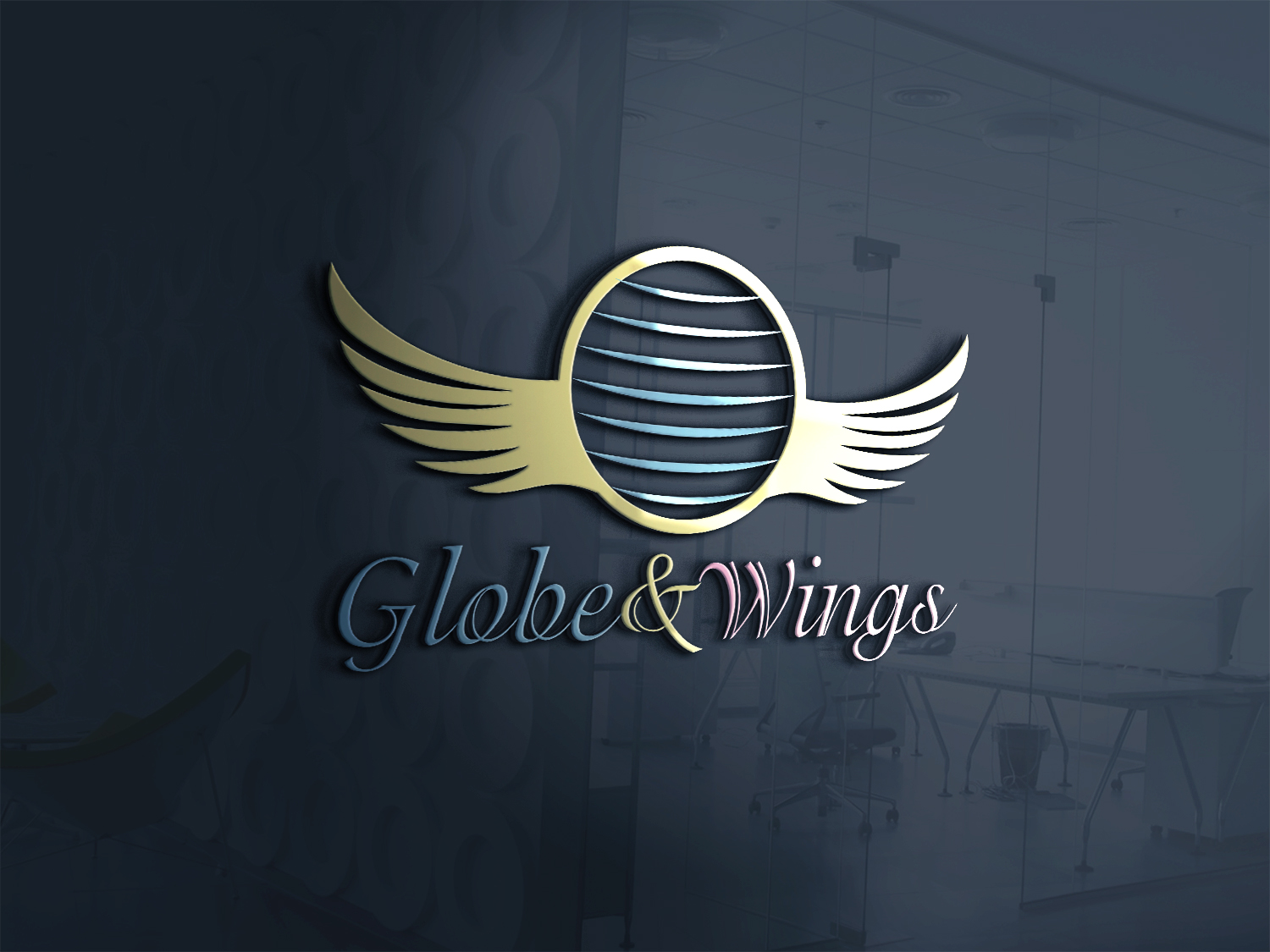 Logo-Design von skgd1996 für Globe & Wings | Design #10700589