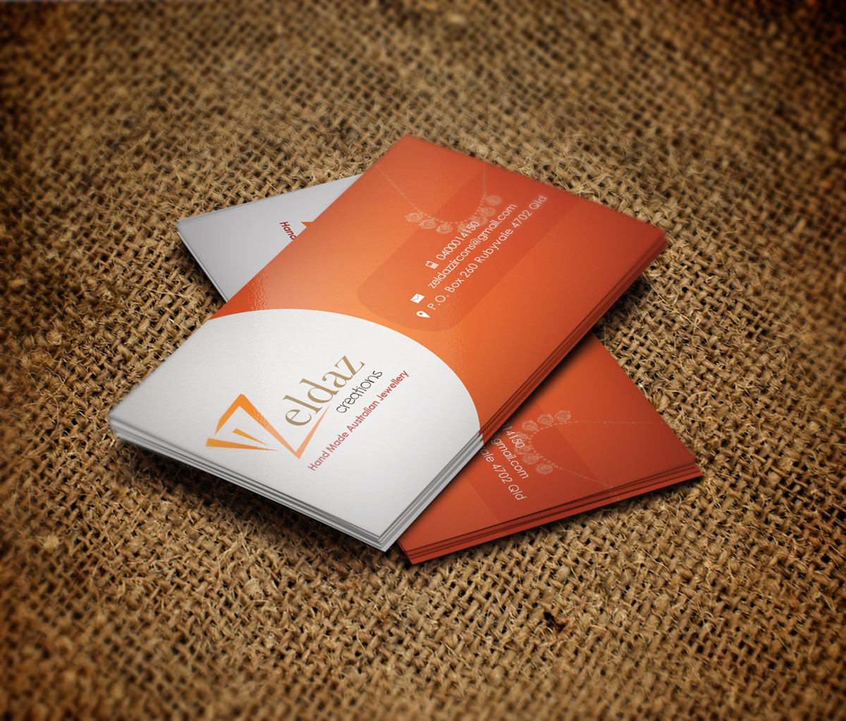 Business Card Design by Artsenal for Zeldaz Pty Ltd | Design #2251273