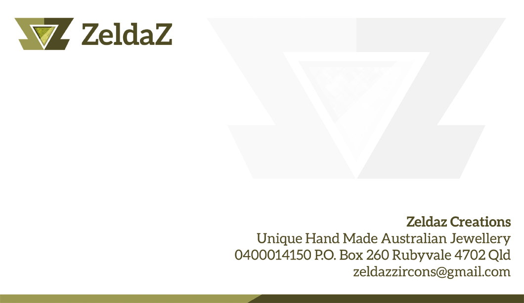 Business Card Design by Gabo for Zeldaz Pty Ltd | Design #2261574