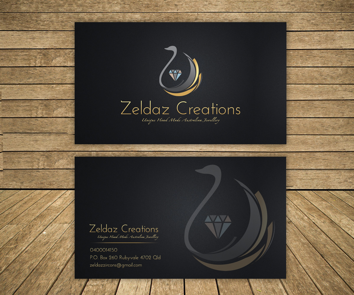 Business Card Design by FutureDesigne for Zeldaz Pty Ltd | Design #2278883