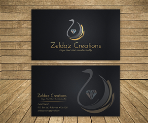 Visitenkarten-Design von FutureDesigne für Zeldaz Pty Ltd | Design #2278883