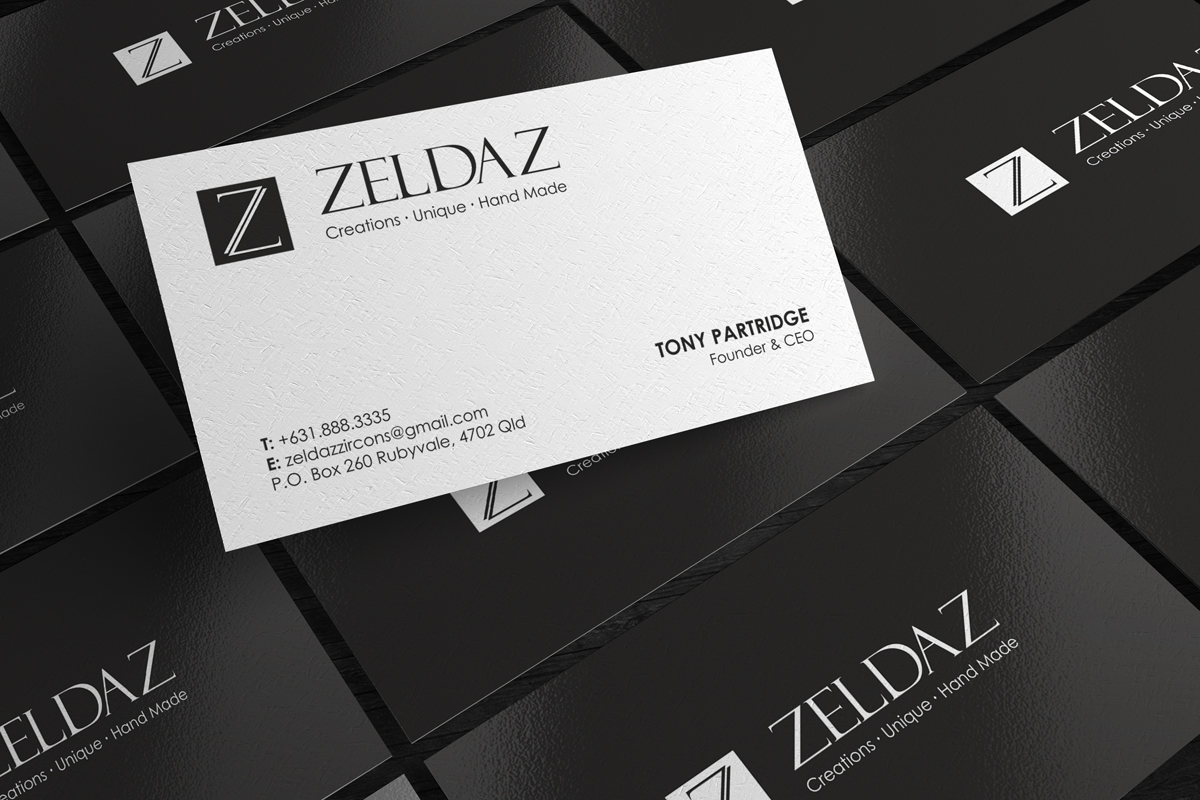 Business Card Design by logodentity for Zeldaz Pty Ltd | Design #2251589