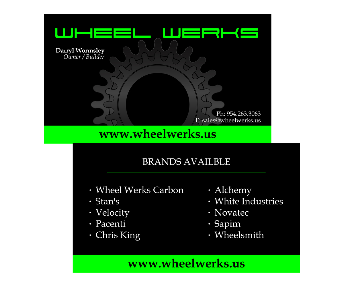 Business Card Design by GreenEyes for Wheel Werks | Design #2276300
