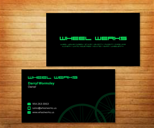 Design de Carte de Visite par Fadzli Razali pour Wheel Werks | Design : #2270799