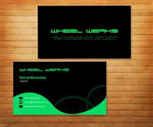 Design de Carte de Visite par Fadzli Razali pour Wheel Werks | Design : #2270800