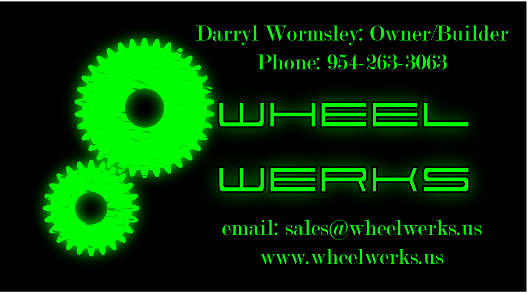 Business Card Design by  D&A Graphix Design for Wheel Werks | Design #2268424