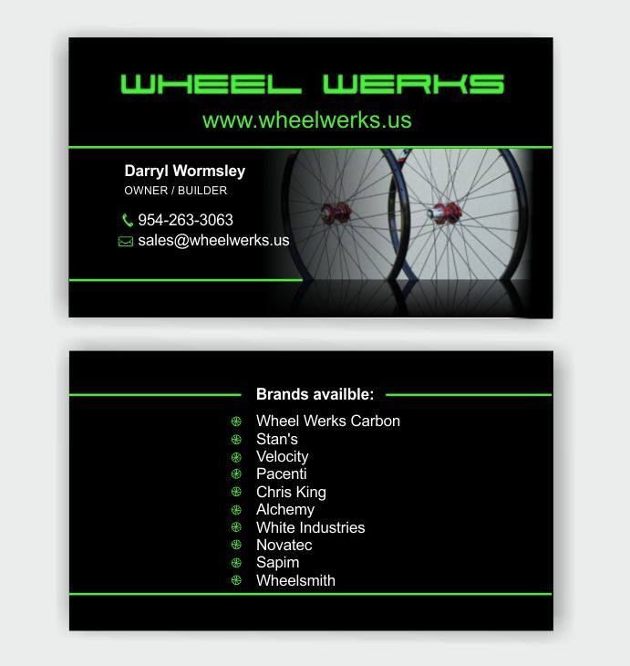 Business Card Design by IneseRo for Wheel Werks | Design #2257113