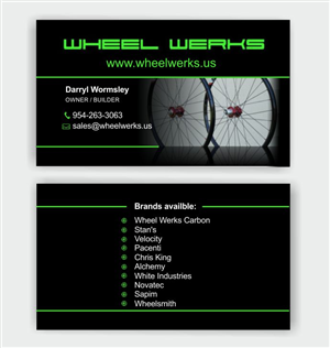 Design de Carte de Visite par IneseRo pour Wheel Werks | Design #2257113