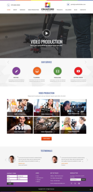 Web Design by pb for this project | Design: #10682597