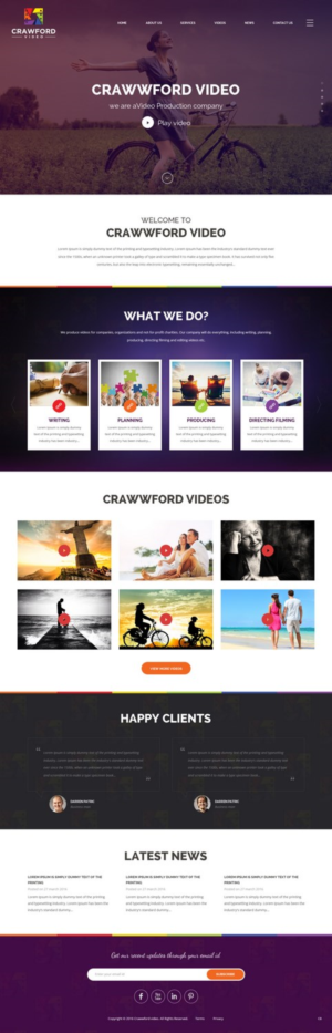 Web Design par pb pour ce projet | Design : #10682604