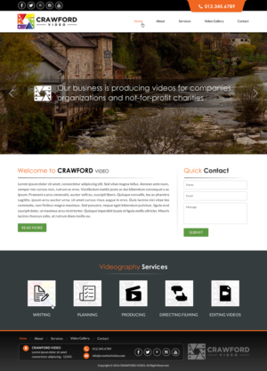 Web Design par Sbss pour ce projet | Design : #10684316