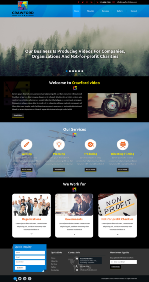 Web Design par Sbss pour ce projet | Design : #10698444