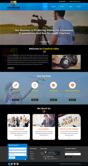 Web Design par Sbss pour ce projet | Design : #10698448