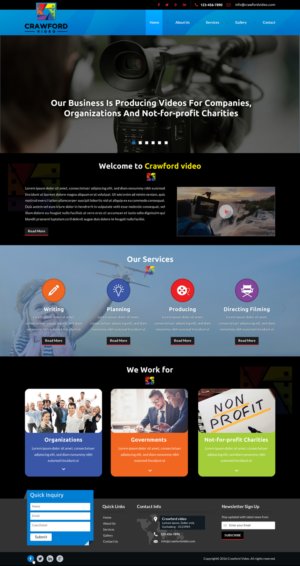 Web Design par Sbss pour ce projet | Design : #10698449