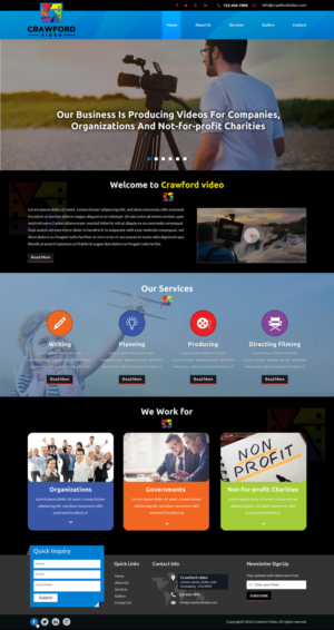 Web Design par Sbss pour ce projet | Design : #10698450