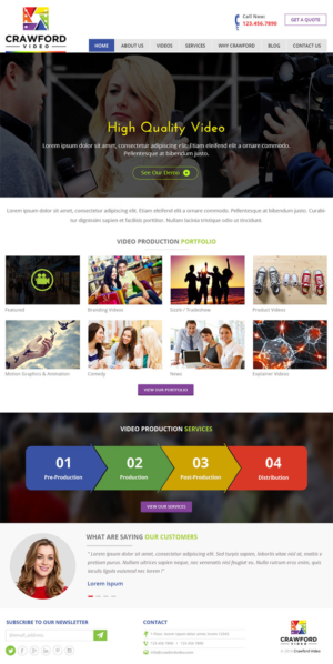 Web Design par Creative Usha pour ce projet | Design : #10682991
