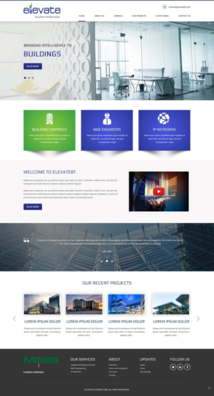 Web Design by pb for this project | Design: #10682669