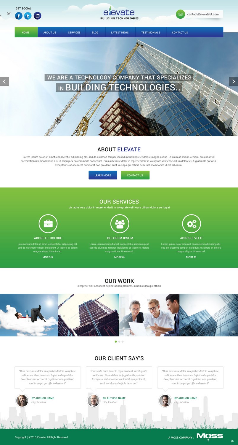 Web Design by pb for this project | Design #10698611