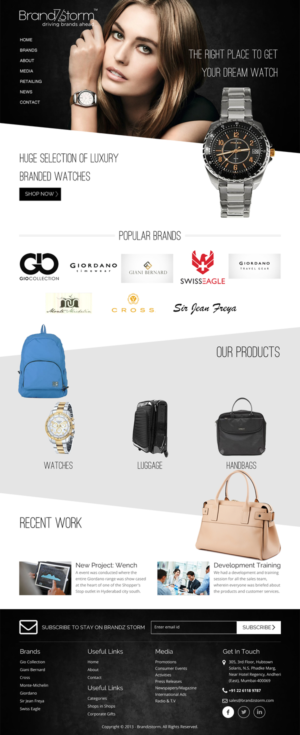 Web Design par rightway pour ce projet | Design : #10735951