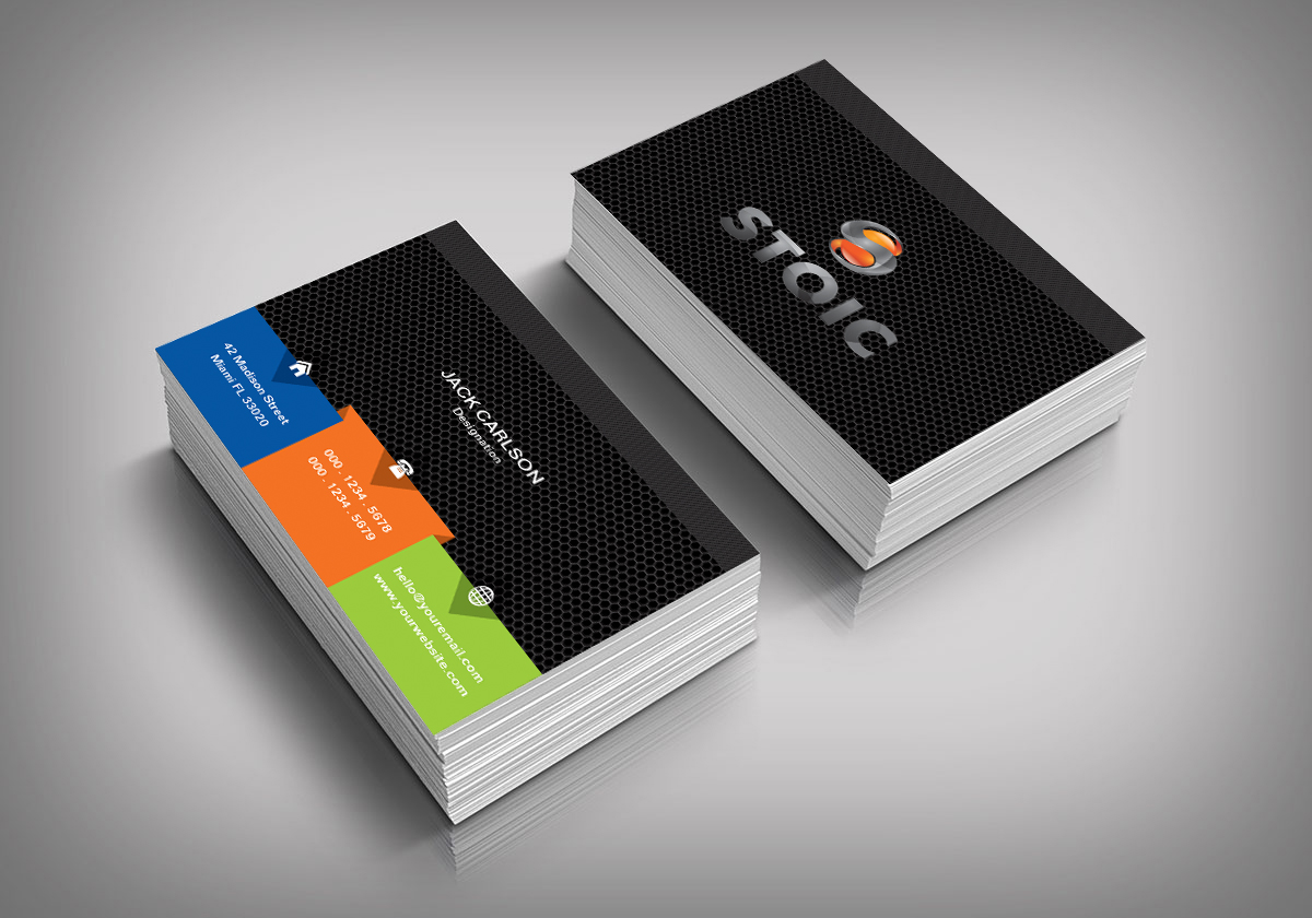 Business Card Design by TGDesigns for Stoic | Design #10703908