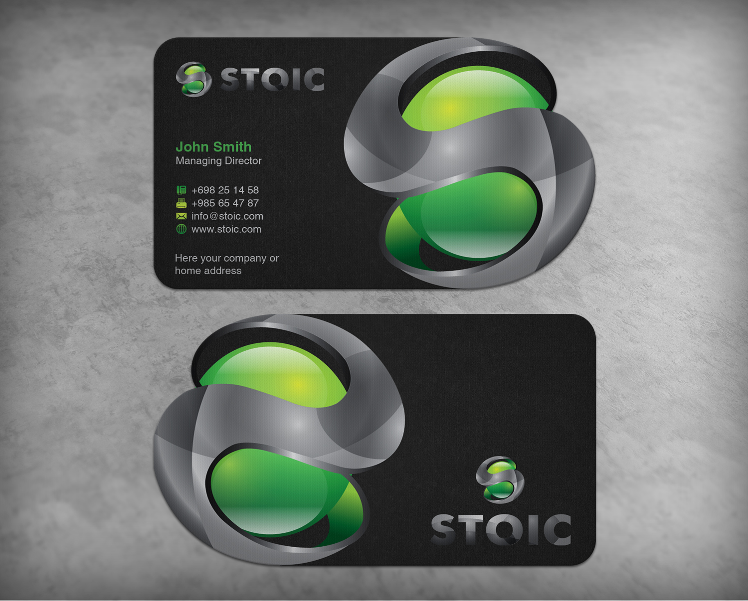 Business Card Design by WebixBD for Stoic | Design #10708042