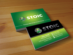 Business Card Design by Creations Box 2015 for Stoic | Design: #10735716