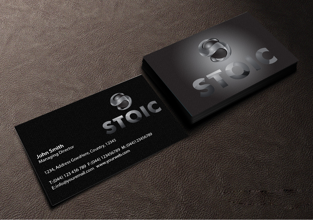 Diseño de Tarjeta de Presentación por Creations Box 2015 para Stoic | Diseño #10735718