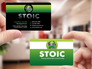 Business Card Design by Creations Box 2015 for Stoic | Design: #10735727