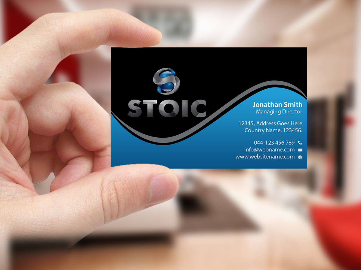 Diseño de Tarjeta de Presentación por Creations Box 2015 para Stoic | Diseño #10735728