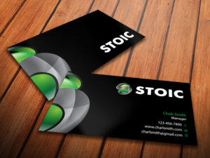 Business Card Design by primarydesigner2k9 for Stoic | Design #10710407