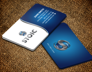 Business Card Design by chandrayaan.creative for Stoic | Design: #10710051