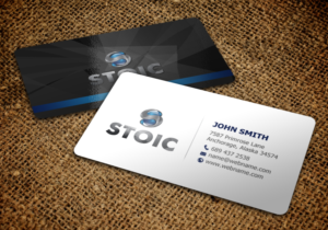 Business Card Design by chandrayaan.creative for Stoic | Design: #10710052