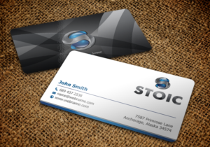 Business Card Design by chandrayaan.creative for Stoic | Design: #10710054