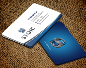 Business Card Design by chandrayaan.creative for Stoic | Design: #10710110