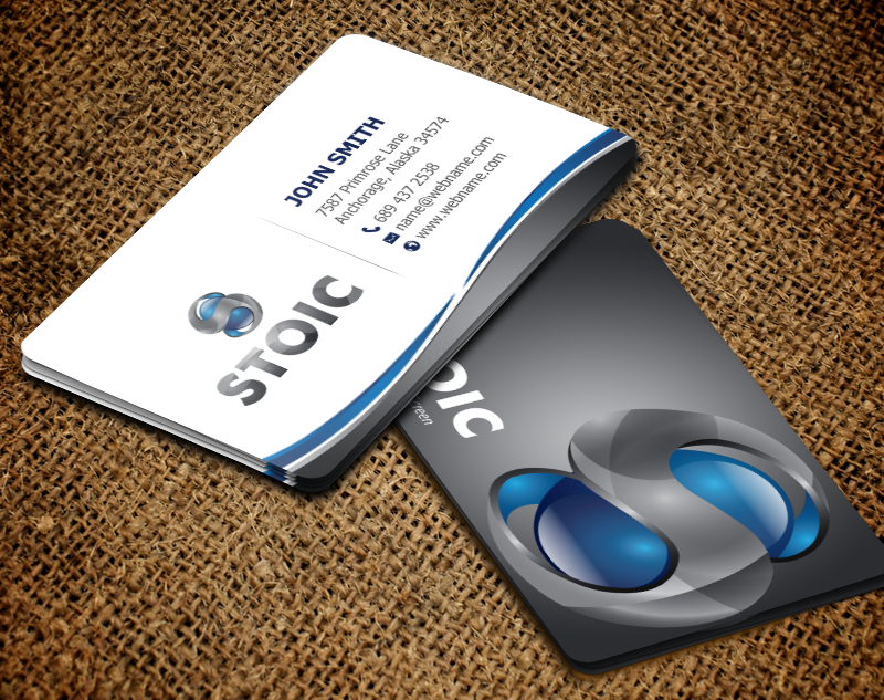 Diseño de Tarjeta de Presentación por chandrayaan.creative para Stoic | Diseño #10710111