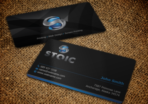 Business Card Design by chandrayaan.creative for Stoic | Design: #10752073