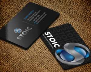 Business Card Design by chandrayaan.creative for Stoic | Design: #10752075