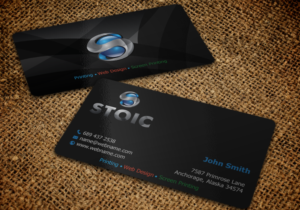 Business Card Design by chandrayaan.creative for Stoic | Design: #10765401