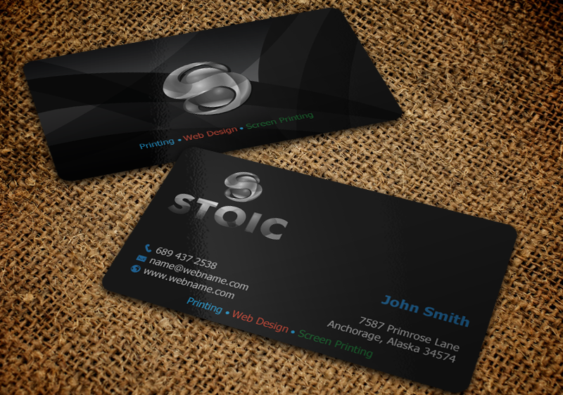 Business Card Design by chandrayaan.creative for Stoic | Design #10765403
