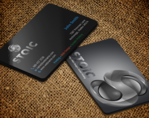 Business Card Design by chandrayaan.creative for Stoic | Design: #10766048
