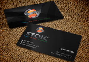 Business Card Design by chandrayaan.creative for Stoic | Design #10766854