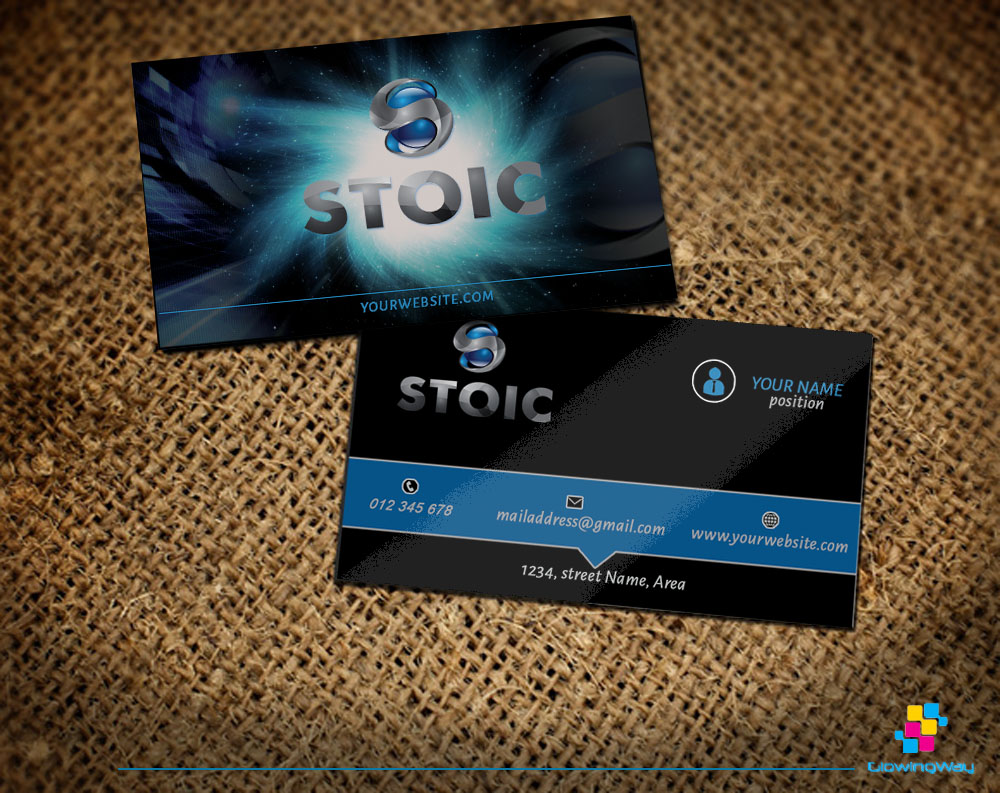 Diseño de Tarjeta de Presentación por gayathrik2244 para Stoic | Diseño #10777973