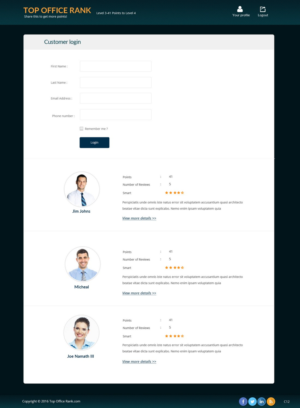 Web Design by pb for this project | Design: #10706206