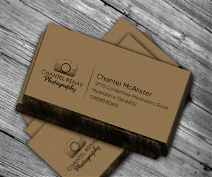 Business Card Design by Lello for Chantel Renae Photographg | Design: #2250146