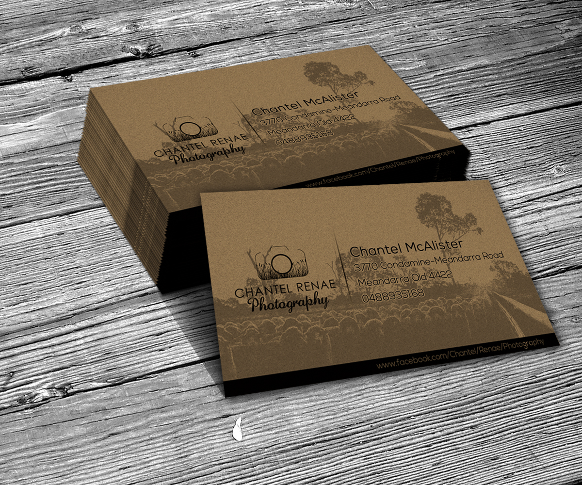 Business Card Design by Lello for Chantel Renae Photographg | Design #2264045