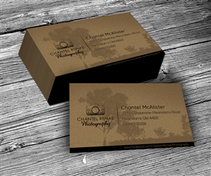 Business Card Design by Lello for Chantel Renae Photographg | Design: #2264049