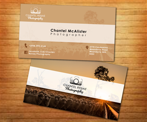 Business Card Design by Fadzli Razali for Chantel Renae Photographg | Design: #2264287